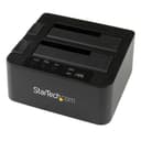 StarTech.com Dual Bay Hard Drive Duplicator, Standalone USB 3.0 (5 Gbps) eSATA to 2.53.5 SATA III HDDSSD ClonerCopier, Hard Drive Docking Station - Hard Disk Cloner - storage controller - SATA 6Gb/s - USB 3.0