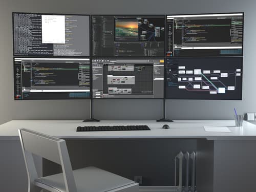 *Non Cancellable/Non Returnable (NCNR)* DESKMOUNT TRIPLE STAND 24-32 EXPAND — view 17
