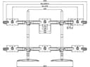 *Non Cancellable/Non Returnable (NCNR)* DESKMOUNT TRIPLE STAND 24-32 EXPAND thumbnail 18