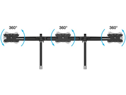 *Non Cancellable/Non Returnable (NCNR)* DESKMOUNT TRIPLE STAND 24-32 EXPAND — view 15