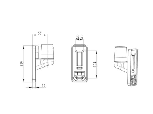 *Non Cancellable/Non Returnable (NCNR)* M WALL ADAPTER BASIC WHITE — view 10
