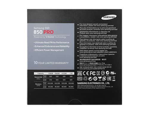 SAMSUNG SSD 850 PRO 512GB — view 10