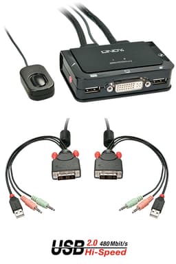 2PORTDVI-DSINGLELINKUSB2.0&AUDIOKVM