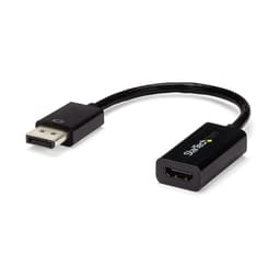 StarTech.com DisplayPort 1.2 to HDMI Adapter - 4K 30Hz - Active Audio Video Converter for DP laptop computers and HDMI Monitor Displays (DP2HD4KS) - Video converter - DisplayPort - HDMI - for P/N: DKM30CHDPD, DKM30CHDPDUE, SV231QDPU34K, TB3CDK2DP, TB3CDK2DPUE, TB3DKM2DPL