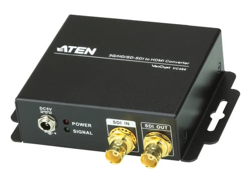 ATEN VC480 - Video converter - 3G-HDSDI - HDMI, 3G-HDSDI - for P/N: VE3912T-AT-E, VE8952R-AT-E, VE8952T-AT-E