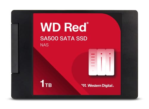 WD Red SA500 - SSD - 1 TB - internal - 2.5" - SATA 6Gb/s — view 1
