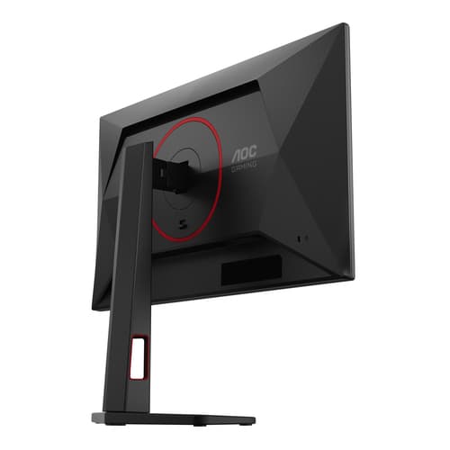 AOC Gaming Q25G4SR - LED monitor - gaming - 25" (24.5" viewable) - 2560 x 1440 QHD @ 300 Hz - IPS - 400 cd/m� - 1000:1 - DisplayHDR 400 - 0.3 ms - 2xHDMI, DisplayPort - speakers - black, red — view 14