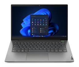 Lenovo ThinkBook 14 G4 IAP 21DH - Intel Core i5 - 1235U / up to 4.4 GHz - Win 11 Pro - Intel Iris Xe Graphics - 8 GB RAM - 256 GB SSD NVMe - 14" IPS 1920 x 1080 (Full HD) - Gigabit Ethernet - Wi-Fi 6 - dual tone mineral grey - kbd: UK