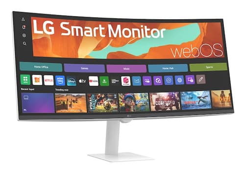 34" WQHD Curved Smart Monitor with webOS — view 5