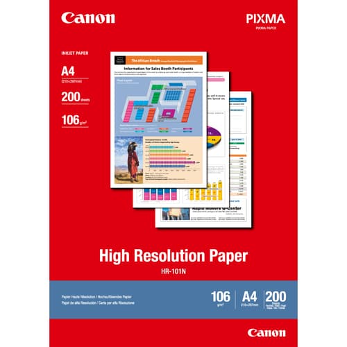 Canon HR 101 - Coated paper - A4 (210 x 297 mm) - 200 sheet(s) — view 1