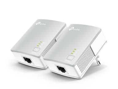 TP-Link TL-PA4010 KIT - Starter Kit - powerline adapter kit HomePlug AV (HPAV) - wall-pluggable (pack of 2)