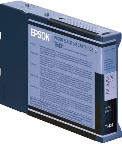 Epson T5431 - 110 ml - photo black - original - ink cartridge - for Color Proofer 7600, 9600, Stylus Pro 4000, Pro 4000 C8, Pro 7600, Pro 7600 CAD, Pro 9600 — view 3