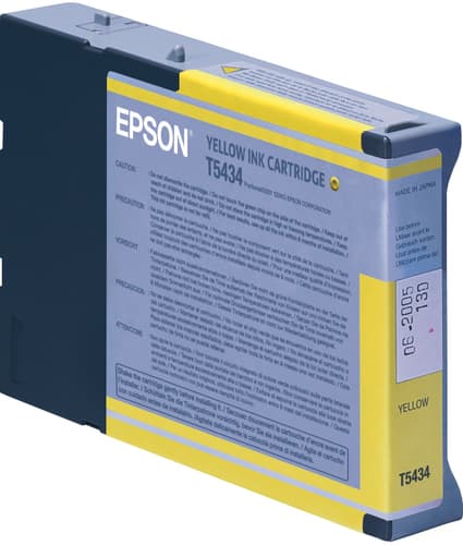 Epson Ink Cartridges, T543400, Singlepack, 1 x 110.0 ml Yellow — view 3