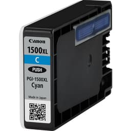 Canon PGI-1500XL C - 9193B001 - 1 x Cyan - High Yield - Ink tank - For MAXIFY MB2050,MB2350