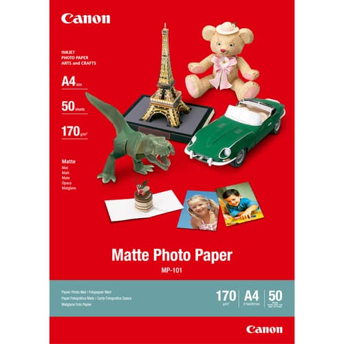 Canon MP 101 - Matt photo paper - A4 (210 x 297 mm) - 50 sheet(s) — view 1