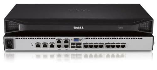 Dell DAV2108 - KVM switch - 8 x KVM port(s) - 1 local user - rack-mountable — view 1