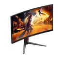 AOC Gaming C27G4Z2 - G4 Series - LED monitor - gaming - curved - 27" - 1920 x 1080 Full HD @ 260 Hz - VA - 300 cd/m� - 3000:1 - HDR10 - 0.3 ms - 2xHDMI, DisplayPort - black, red thumbnail 10