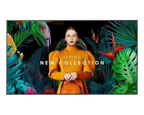 Samsung QH98C - 98" Diagonal Class (97.5" viewable) - QHC Series LED-backlit LCD display - digital signage - Tizen OS - 4K UHD (2160p) 3840 x 2160 - slate black