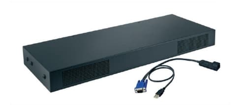 Lenovo Local 1x8 Console Manager - KVM switch - CAT5 - 8 x KVM port(s) - 1 local user - rack-mountable - for System x3620 M3, x3950 X5