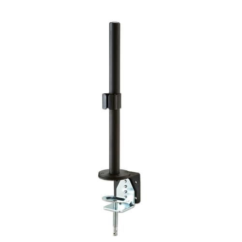 400MM POLE WITH DESK CLAMP BLACK