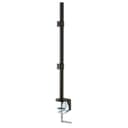 700MM POLE WITH DESK CLAMP BLACK thumbnail 1