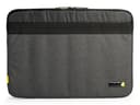 techair Eco - Notebook sleeve - 14" - 15.6" - black/grey