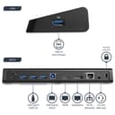 StarTech.com USB 3.0 Docking Station Dual Monitor with HDMI & 4K DisplayPort, 4x USB-A, Gigabit Ethernet, USB Type A Universal Laptop Dock with USB 3.1 Gen 1 Hub (5 Gbps) and Charging