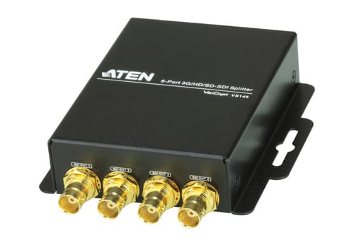 ATEN VanCryst VS146 3G/HD/SD-SDI Splitter - Video splitter - 6 x SDI - desktop