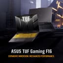 ASUS TUF Gaming F16 FX607VU-RL033W - Intel Core i7 - 13620H / up to 4.9 GHz - Win 11 Home - GeForce RTX 4050 - 16 GB RAM - 512 GB SSD NVMe - 16" 1920 x 1200 @ 144 Hz - Gigabit Ethernet - Wi-Fi 6, Bluetooth - mecha grey thumbnail 11