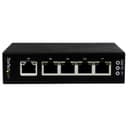 StarTech.com 5 Port Unmanaged Industrial Gigabit Ethernet Switch - DIN Rail / Wall-Mountable Network Switch - Rugged IP30 Gigabit Switch (IES51000) - Switch - 5 x 10/100/1000 - wall-mountable, desktop, DIN rail mountable - DC power thumbnail 2