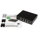 StarTech.com 5 Port Unmanaged Industrial Gigabit Ethernet Switch - DIN Rail / Wall-Mountable Network Switch - Rugged IP30 Gigabit Switch (IES51000) - Switch - 5 x 10/100/1000 - wall-mountable, desktop, DIN rail mountable - DC power thumbnail 4