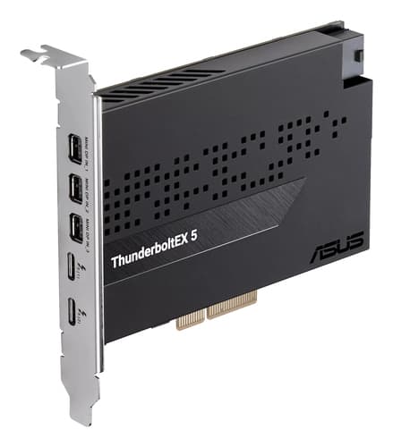 ASUS ThunderboltEX 5 - Thunderbolt adapter - PCIe 4.0 x4 - USB-C x 2 — view 4