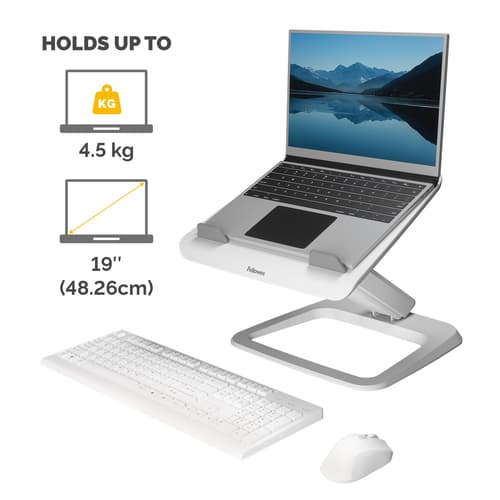 HANA LT LAPTOP STAND - WHITE — view 4