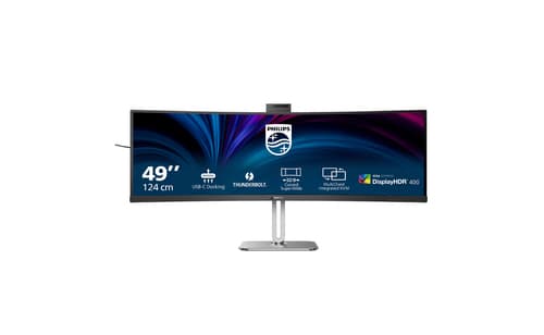 Philips 49B2U6903CH - 6000 Series - LED monitor - curved - 49" — view 7