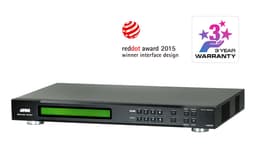 ATEN 4x4 HDMI Matrix Switch with Scaler VM5404H - Video/audio switch - Managed - desktop, rack-mountable