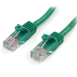 StarTech.com 3m Green Cat5e / Cat 5 Snagless Patch Cable - Patch cable - RJ-45 (M) to RJ-45 (M) - 3 m - UTP - CAT 5e - molded, snagless - green