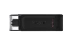 Kingston DataTraveler 70 - USB flash drive - 64 GB - USB-C 3.2 Gen 1