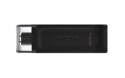 Kingston DataTraveler 70 - USB flash drive - 64 GB - USB-C 3.2 Gen 1
