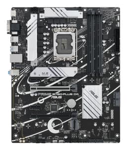 ASUS PRIME B760-PLUS D4 - Motherboard - ATX - LGA1700 Socket - B760 Chipset - USB-C 3.2 Gen 2x2, USB-C 3.2 Gen 1, USB 3.2 Gen 2, USB 3.2 Gen 1, USB4 - 2.5 Gigabit LAN - onboard graphics (CPU required) - HD Audio (8-channel)