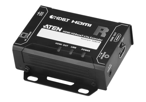 ATEN VE801R HDMI HDBaseT-Lite Extender - Video/audio extender - up to 70 m - for P/N: VE802T-AT-E, VE901T-AT-E, VS1818T-AT-E