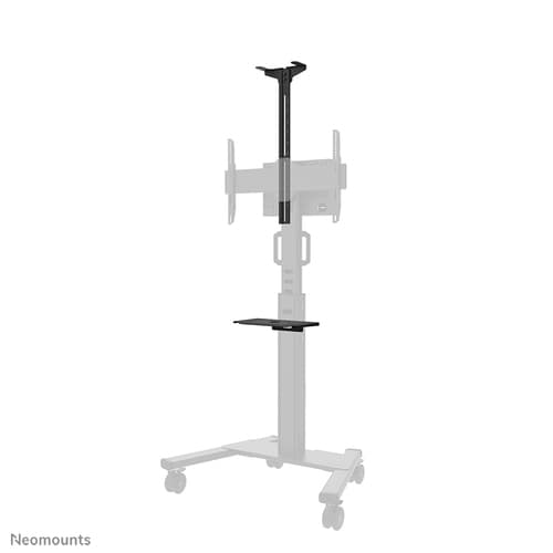 Neomounts - Mounting component (shelf, camera shelf, camera adapter shelf, rail) - for camera / mediabox - black - cart mountable - for P/N: FL50S-825BL1