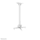 Neomounts CL25-550WH1 - Mounting kit (ceiling mount) - full-motion - for projector - easy-install, height 74.5 - 114.5 cm - steel - white thumbnail 2