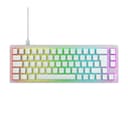 CHERRY K5V2 - Keyboard - 65% - compact TKL - backlit - USB - QWERTY - UK - key switch: CHERRY MX2A Red (hot-swappable) - white thumbnail 1