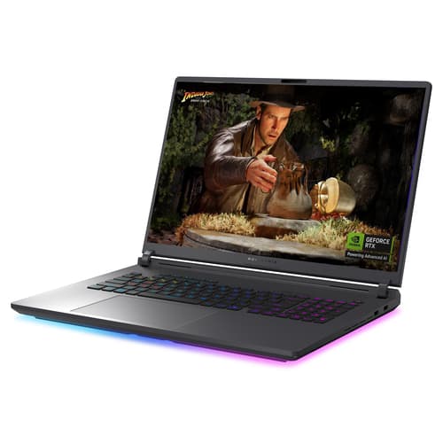 ASUS ROG Strix G18 G815LR-S9002W - Intel Core Ultra 9 - 275HX / up to 5.4 GHz - Win 11 Home - GeForce RTX 5070 Ti - 32 GB RAM - 1 TB SSD NVMe - 18" 2560 x 1600 (WQXGA) @ 240 Hz - 2.5 Gigabit Ethernet - Wi-Fi 7, Bluetooth — view 3
