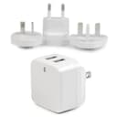 StarTech.com Dual Port USB Wall Charger 17W/3.4A
