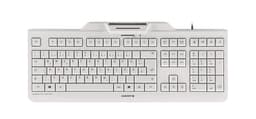 CHERRY KC 1000 SC - Keyboard - USB - UK - pale grey
