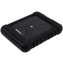 StarTech.com USB 3.0 to 2.5" SATA SSD/HDD Enclosure - UASP Enhanced External Hard Drive Enclosure - MIL-STD-810G Rated Case (S251BRU33) - Storage enclosure - 2.5" - SATA 6Gb/s - SATA 6Gb/s, USB 3.0 - black - for P/N: HB30C1A1CPD, HB30C3AGEPD, HB30C3APDW, HB30C4AB, HB30C4ABW, HB30C4AFPD, HB30C4AFS