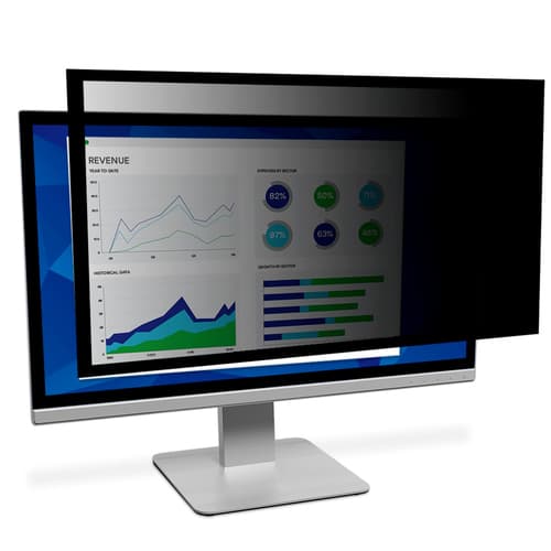 3M PF317W lightweight framed privacy filter for 15.00" to 18.00" widescreen desktop monitors 98044045478