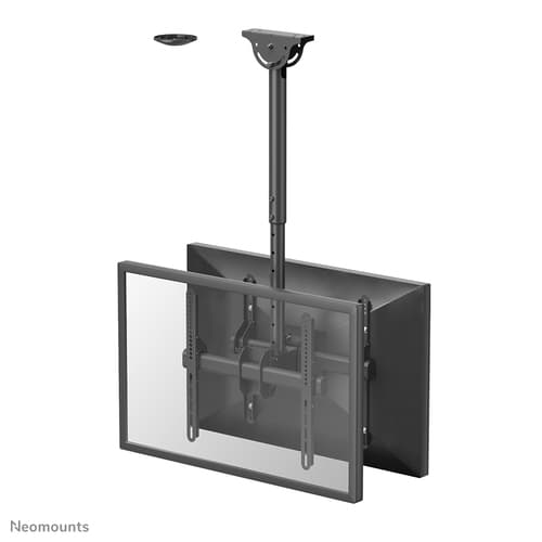 Neomounts NM-C440D - Bracket - full-motion - for 2 LCD displays - black - screen size: 32"-60" - ceiling mountable
