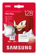 Samsung PRO Plus MB-MD128SA - Sonic the Hedgehog flash memory card (microSDXC to SD adapter included) - 128 GB - A2 / Video Class V30 / UHS-I U3 - microSDXC UHS-I - white thumbnail 7